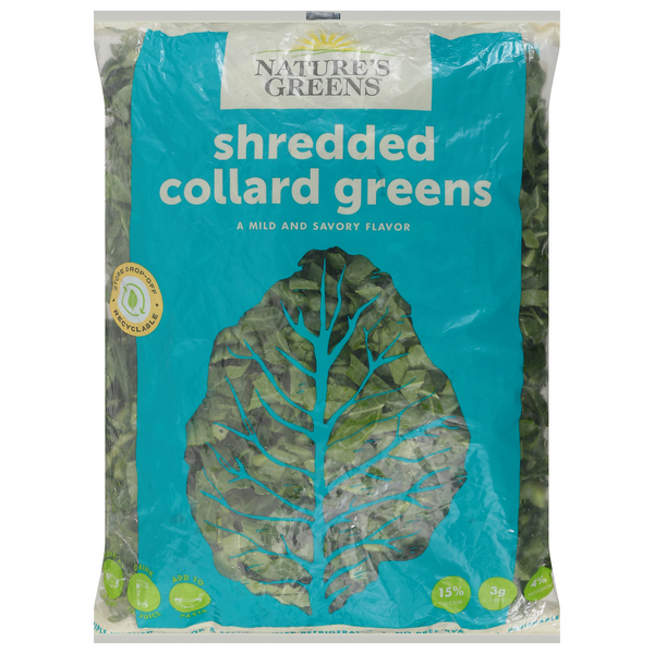 Save on Nature's Greens Collards Shredded Order Online Delivery Food Lion
