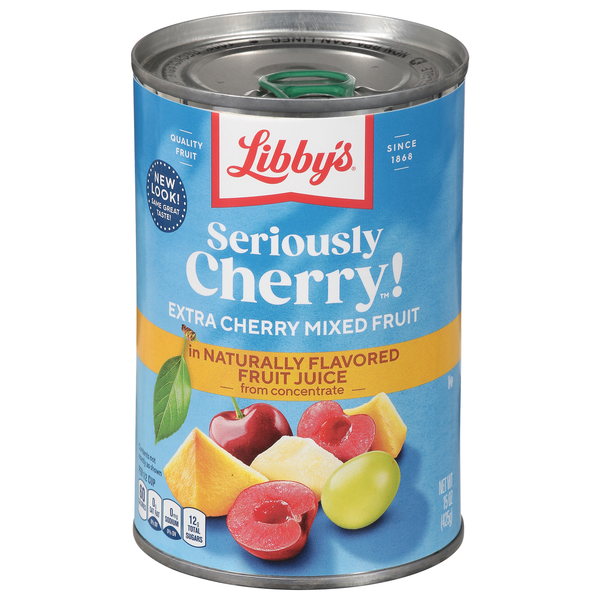 Libby's Seriously Cherry! Extra Cherry Mixed Fruit