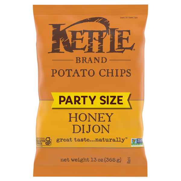 Kettle Brand Gluten Free Honey Dijon Potato Chips Party Size
