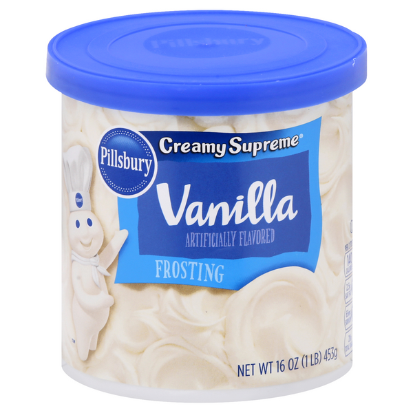 Save on Pillsbury Creamy Supreme Frosting Vanilla Order Online Delivery