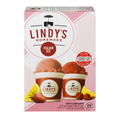 Lindy's Homemade Strawberry Lemon & Raspberry Lemon Italian Ice - 6 ct
