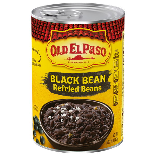Old El Paso Refried Black Beans