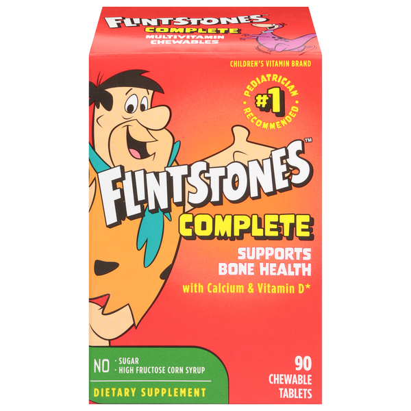 Flintstones Children's Complete Multivitamin Chewable Tablets