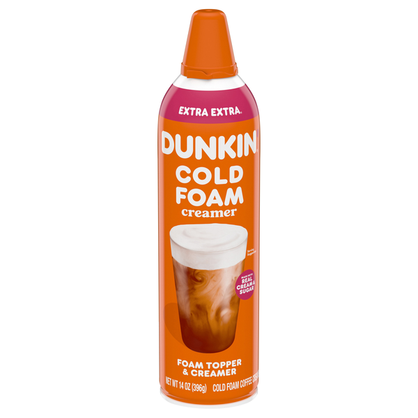 Dunkin' Extra Extra Cold Foam Coffee Creamer