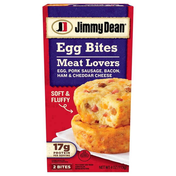 Jimmy Dean Meat Lovers Egg Bites - 2 ct
