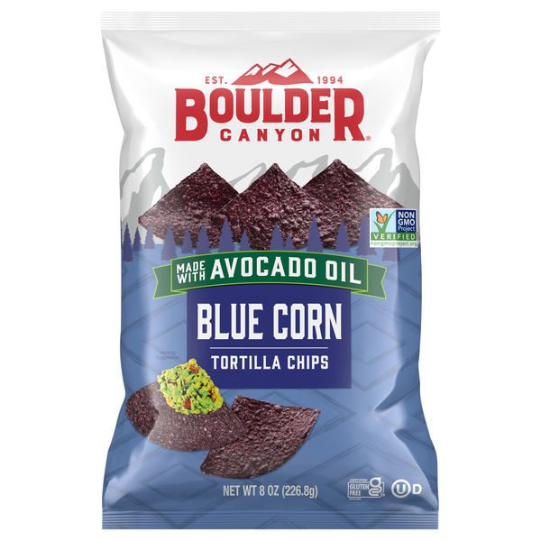 Boulder Canyon Blue Corn Tortilla Chips