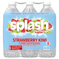 Splash Refresher Zero Sugar Strawberry Kiwi Flavored Water Beverage - 6 pk