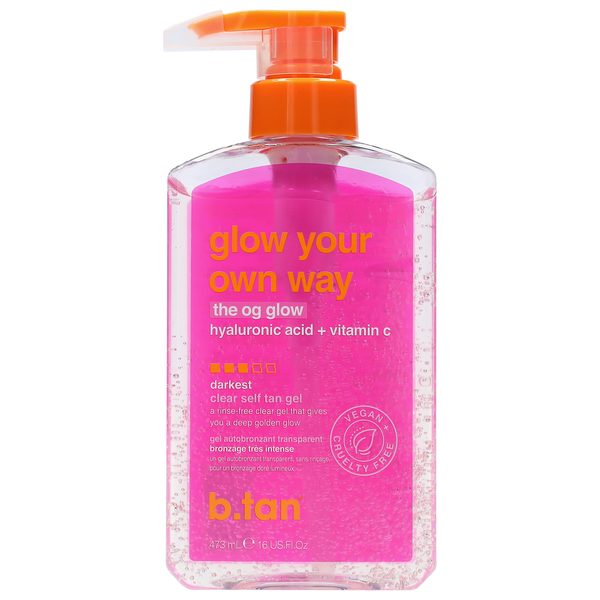 B. Tan Glow Your Own Way Darkest Clear Self Tan Gel