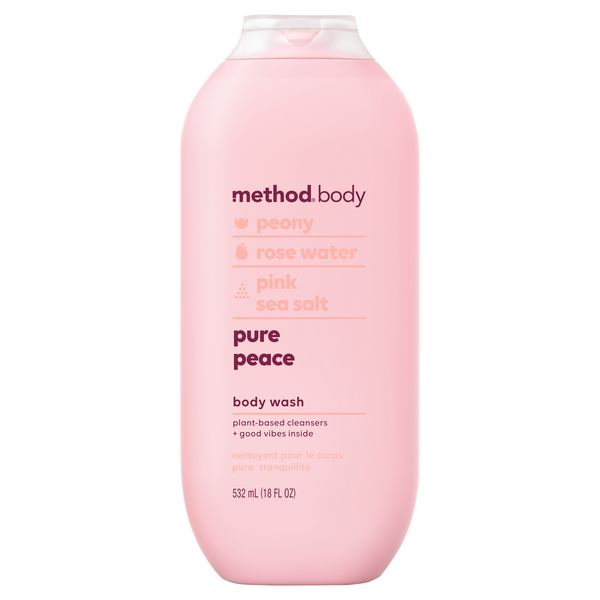 Method Body Peony Rose Water & Pink Sea Salt Body Wash