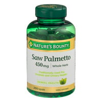Nature's Bounty 450mg Saw Palmetto Whole Herb Capsules