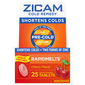 ZICAM Cold Remedy Homeopathic Rapidmelts Cherry Flavor Tablets