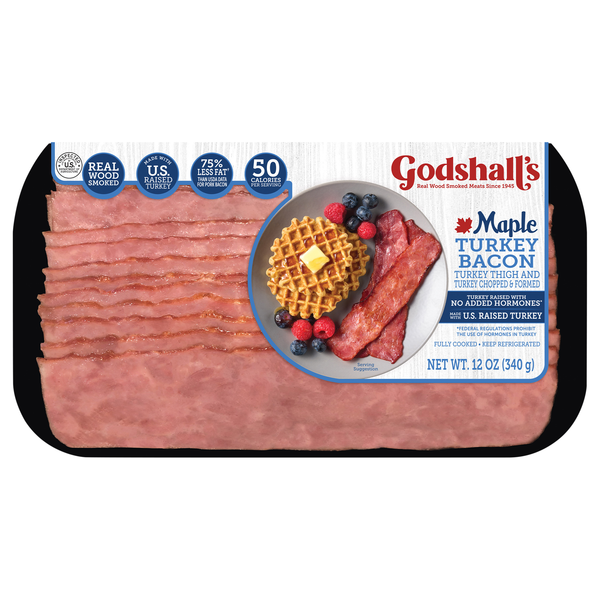 Godshall's Maple Turkey Bacon Sliced