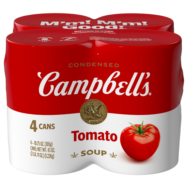 Campbell's Condensed Tomato Soup - 4 ct