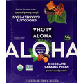 ALOHA Organic Plant-Based Chocolate Caramel Pecan Protein Bars - 12 ct