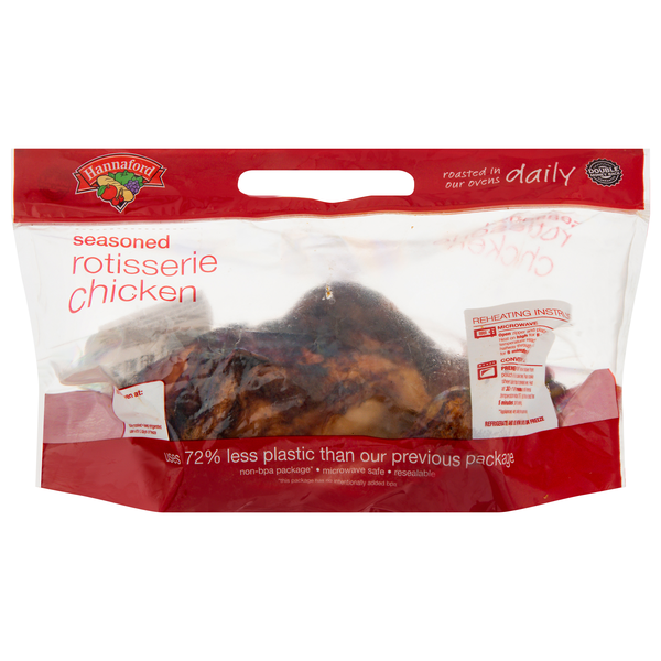 Hannaford Seasoned Rotisserie Chicken