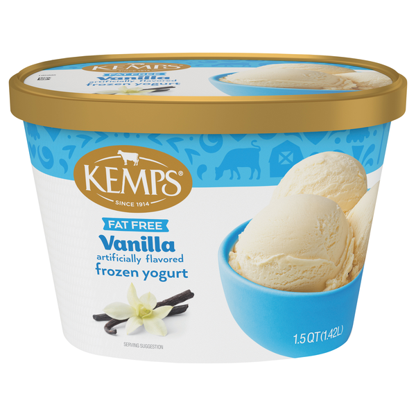 Kemps Fat Free Vanilla Frozen Yogurt