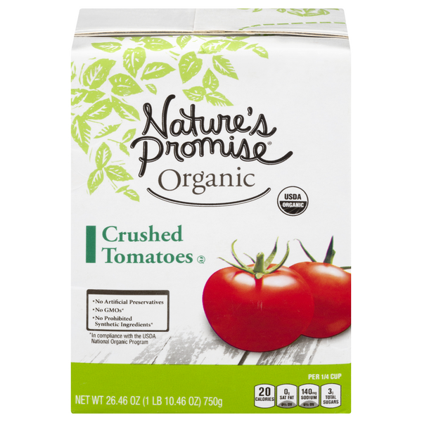 Save on Nature's Promise Organic Tomatoes Crushed Order Online Delivery MARTIN'S