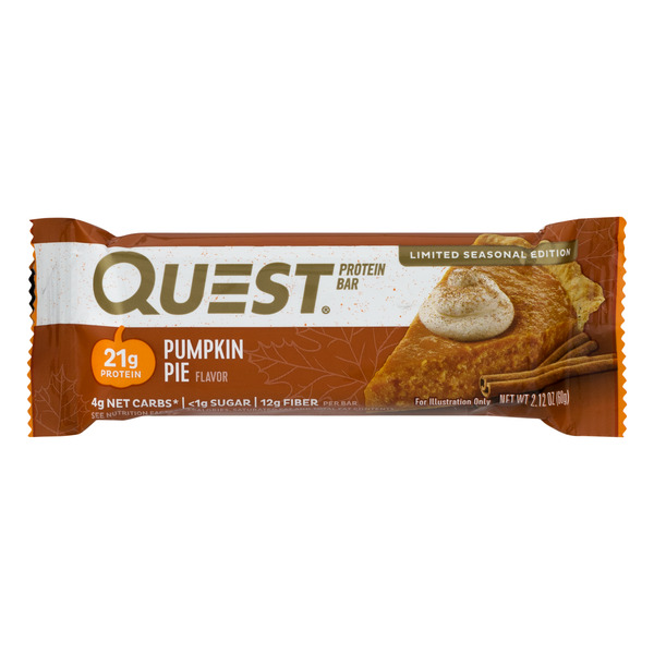 Save on Quest High Protein Bar Pumpkin Pie Low Carb Keto Order Online
