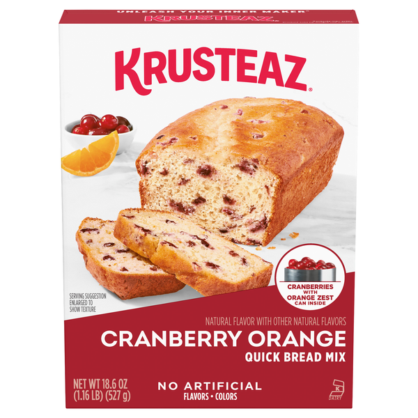 Krusteaz Cranberry Orange Quick Bread Mix