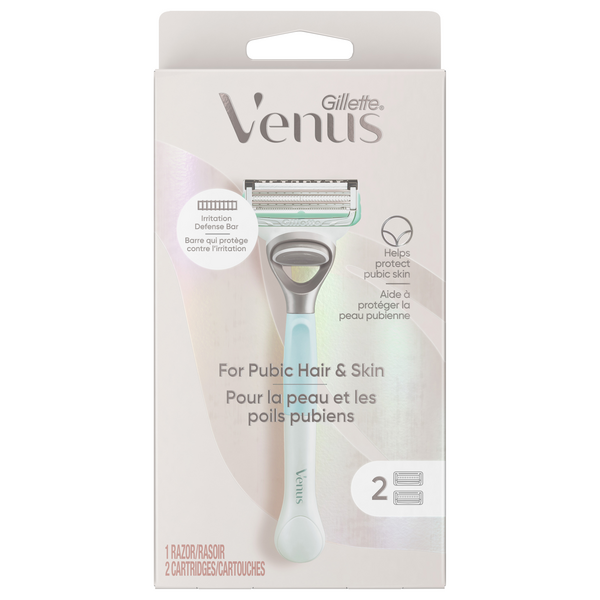 Save on Gillette Venus Razor for Pubic Hair & Skin Order Online