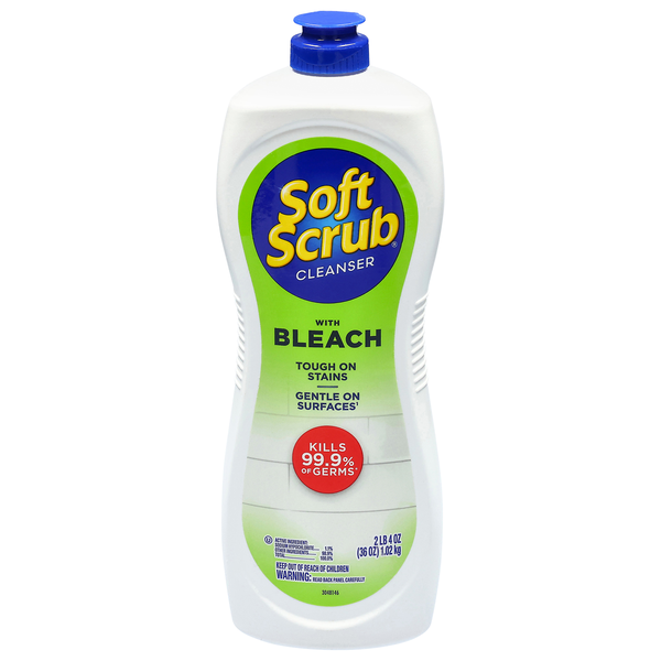 Soft Scrub Cleanser with Bleach Squeeze