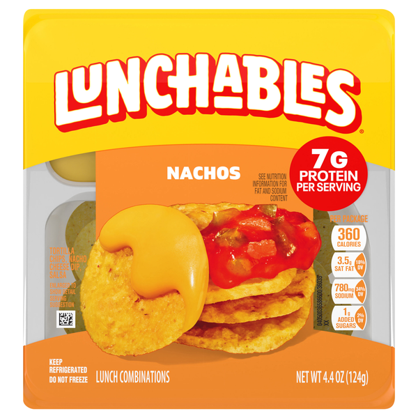 Lunchables Nachos with Cheese Dip & Salsa