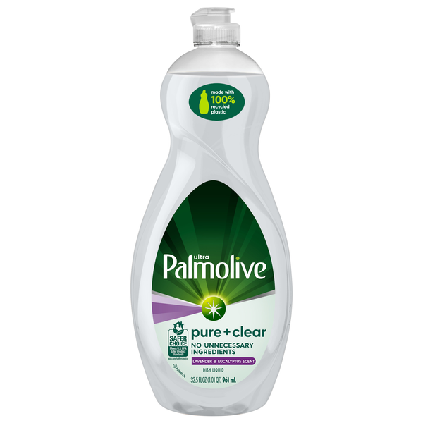 Palmolive Pure + Clear Lavender & Eucalyptus Liquid Dish Soap