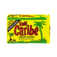 Cafe Caribe Espresso Dark Roast Ground Coffee Vacuum Pack