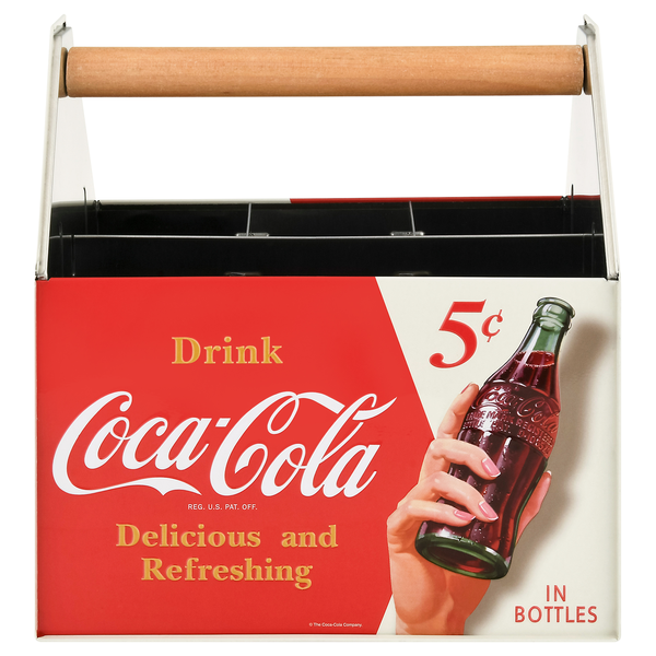 The Tin Box Company Coca-Cola Utensil Caddy