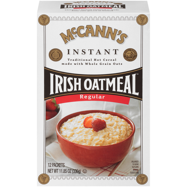 McCann's Regular Instant Irish Oatmeal - 12 ct