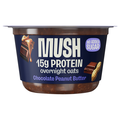 MUSH Gluten & Dairy Free Chocolate Peanut Butter Protein Overnight Oats