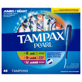 Tampax Pearl Unscented Super/Super Plus/Ultra Tampons