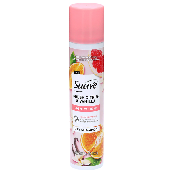 Suave Fresh Citrus & Vanilla Lightweight Dry Shampoo