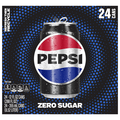 Pepsi Zero Sugar Cola Soda - 24 pk