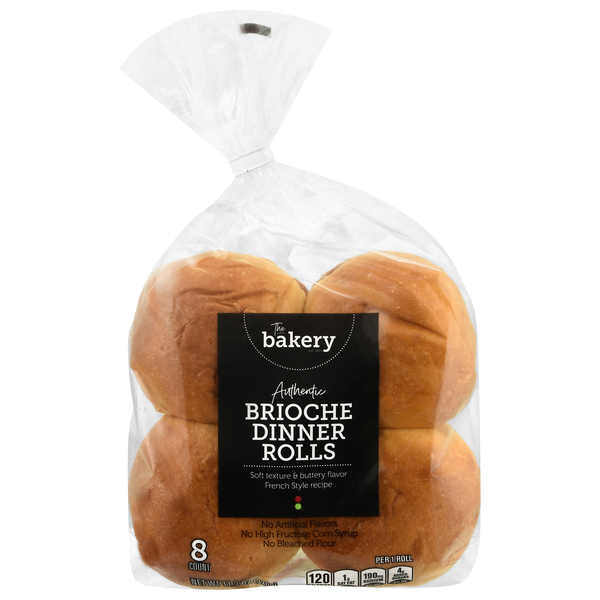 Stop & Shop The Bakery Authentic Brioche Dinner Rolls - 8 ct