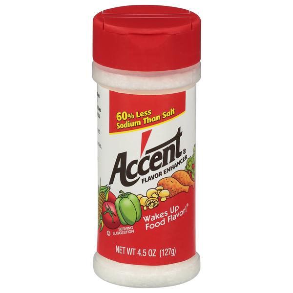 Accent All Natural Flavor Enhancer MSG Monosodium Glutamate