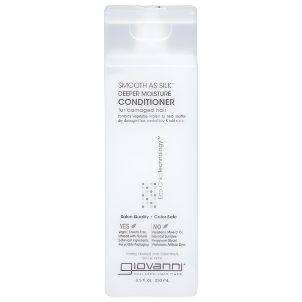 Giovanni Eco Chic Conditioner Smooth as Silk Deeper Moisture Damaged Hair