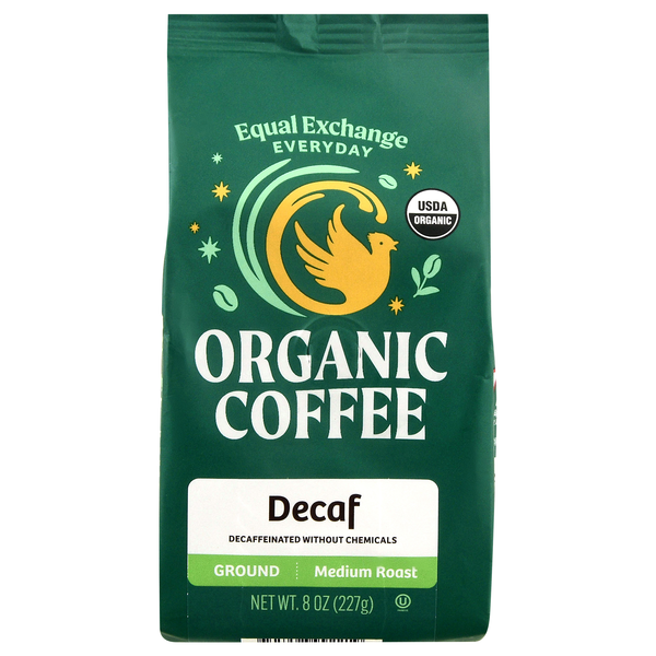 Equal Exchange Organic Decaf Medium Roast Ground Coffee