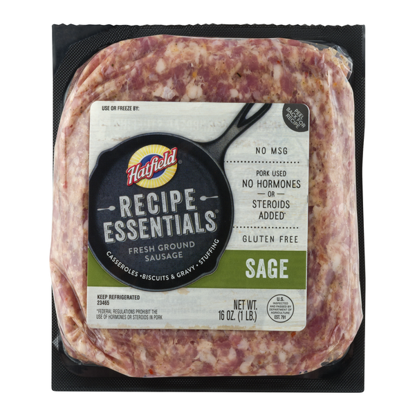 Hatfield Recipe Essentials Sage Ground Sausage Fresh
