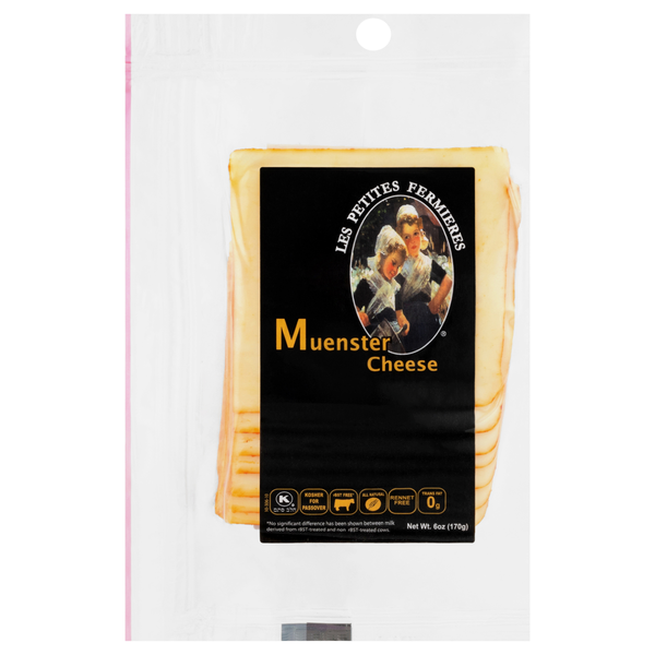 Les Petites Fermieres Muenster Cheese Slices