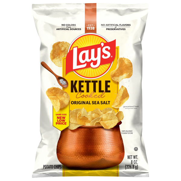 Lay's Original Kettle Cooked Potato Chips