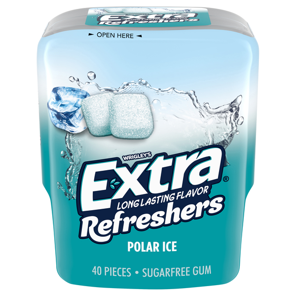 Extra Refreshers Sugar Free Polar Ice Gum
