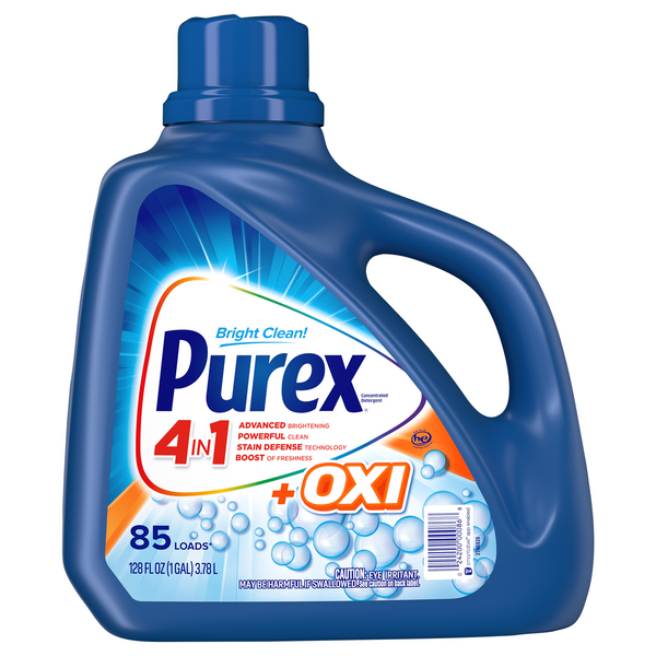 Purex + Oxi 4 in 1 Fresh Morning Burst Liquid Laundry Detergent