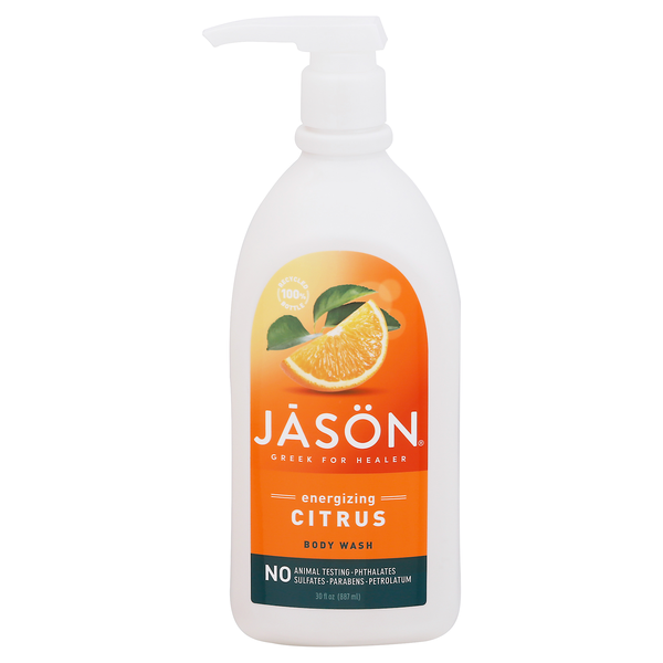 JASON Energizing Citrus Body Wash Pump