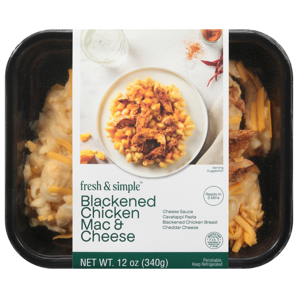Fresh & Simple Blackened Chicken Mac & Cheese Refrigerated
