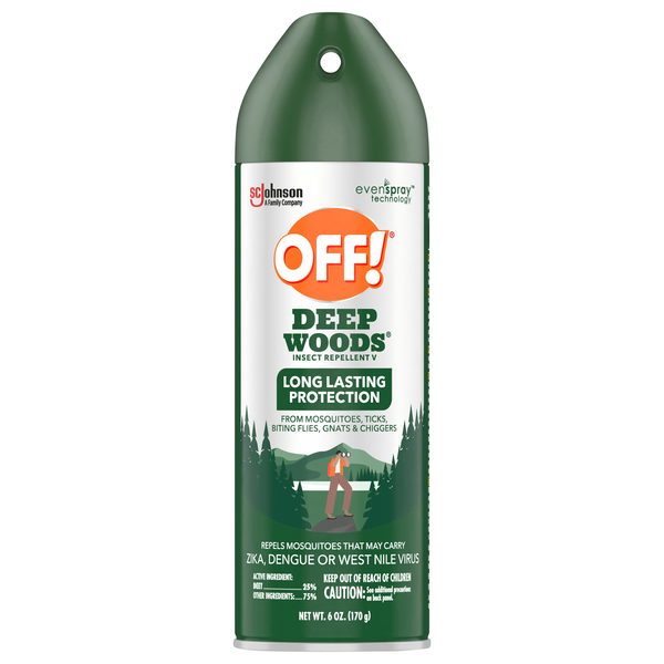 OFF! Deep Woods Unscented Insect Repellent Aerosol