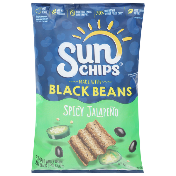 Save on Sun Chips Spicy Jalapeno Whole Grain & Black Bean Snacks Order ...