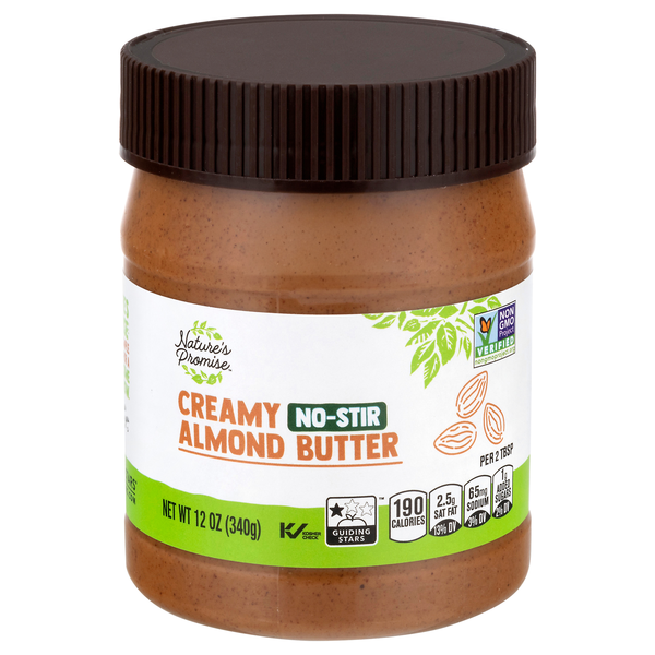 Nature's Promise Creamy No Stir Almond Butter
