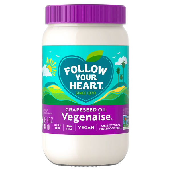 Follow Your Heart Dairy Free Vegan Grapeseed Oil Vegenaise