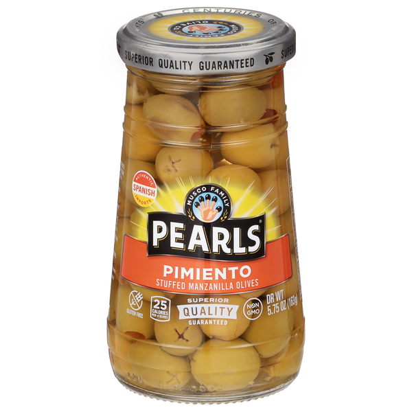 Pearls Pimiento Stuffed Manzanilla Olives